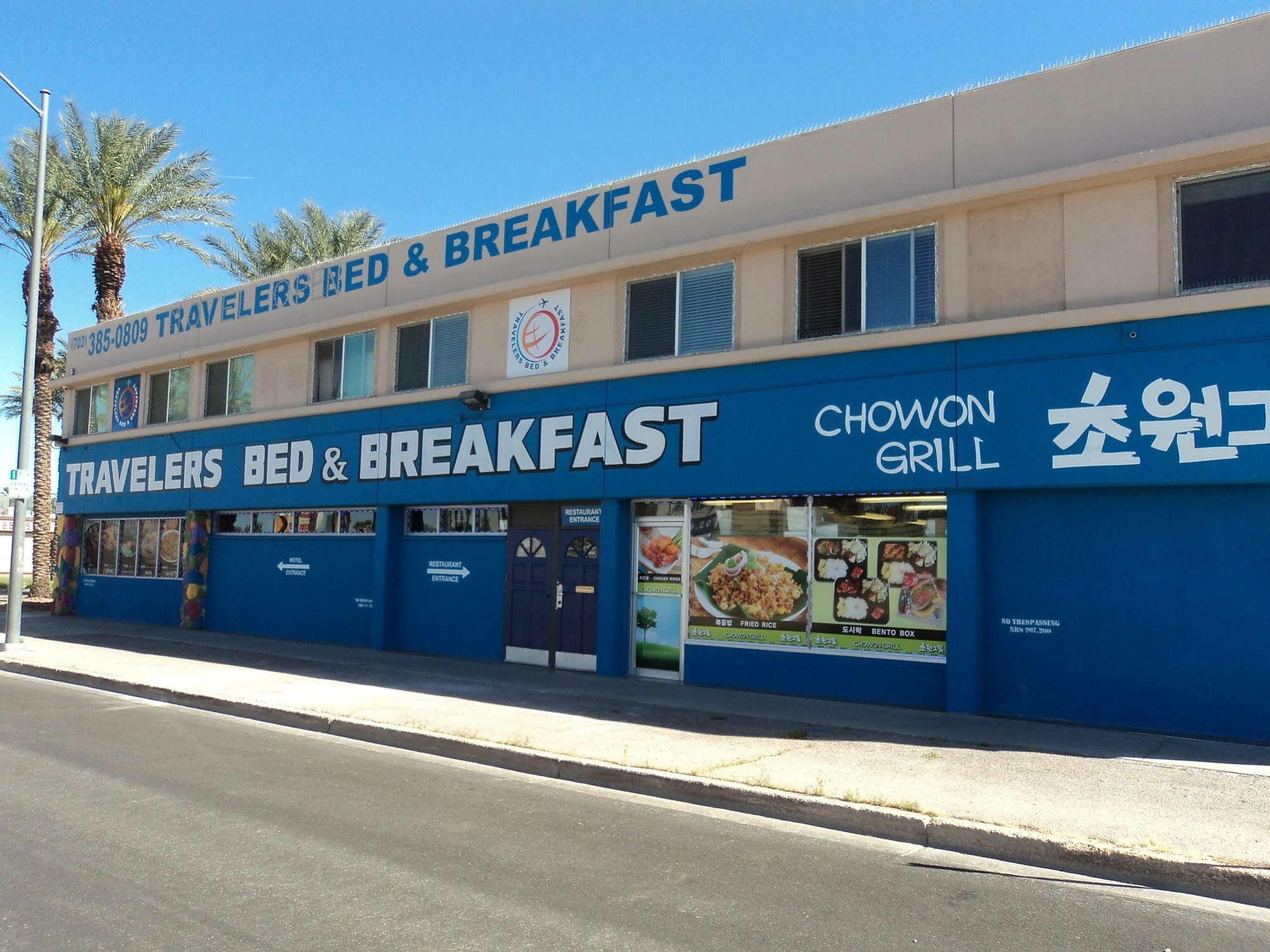 Travelers Bed & Breakfast Hostel Las Vegas Exteriör bild